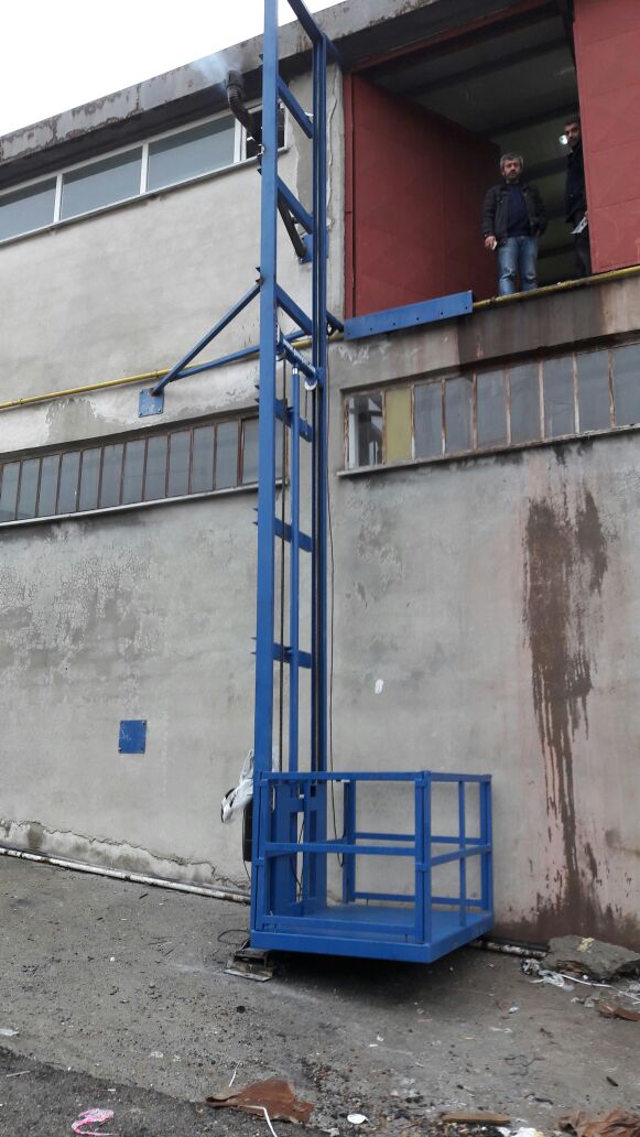 Yük Asansör 2 Ton 6 Metre Kurtköy Dış cephe montajımız